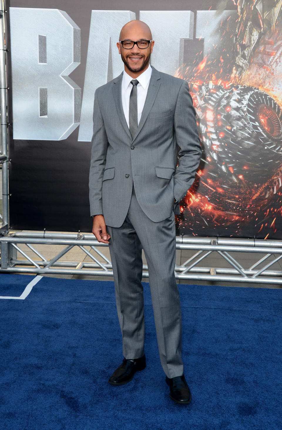 LOS ANGELES, CA - MAY 10: Actor Stephen Bishop arrives at the Premiere Of Universal Pictures' "Battleship" at The Nokia Theatre L.A. Live on May 10, 2012 in Los Angeles, California. (Photo by Frazer Harrison/Getty Images)