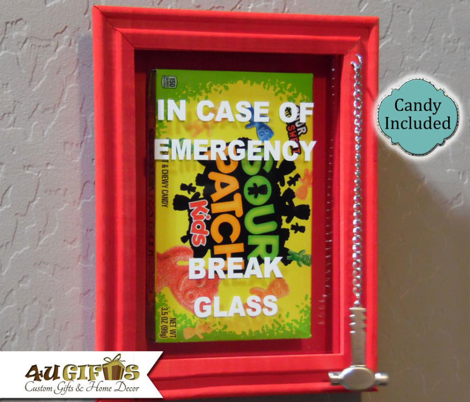 4UGiftsOnline In Case of Emergency Break Glass (Photo: Etsy)