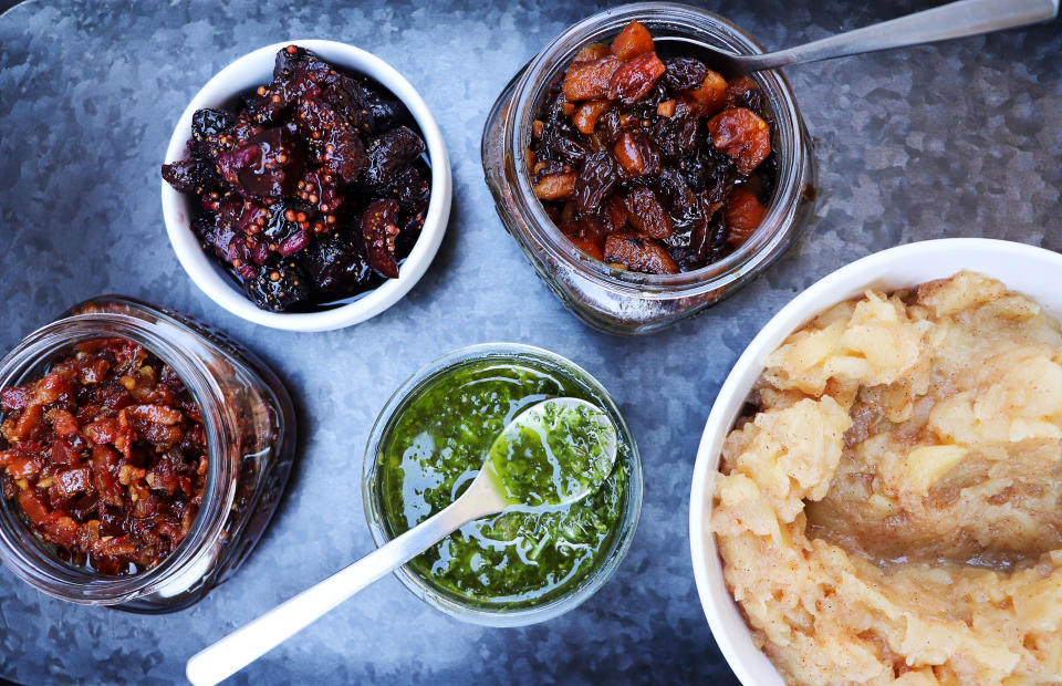 Lower left: Bacon Jam (Photo: Jeremy Paige)