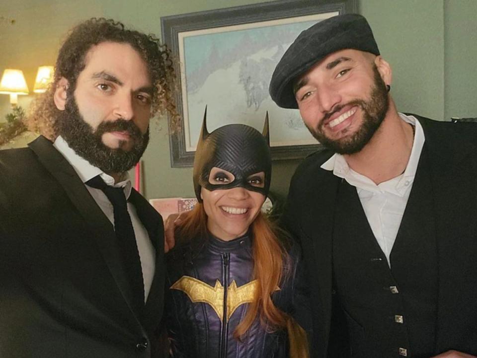 ‘Batgirl’ star Leslie Grace with directors (Instagram)