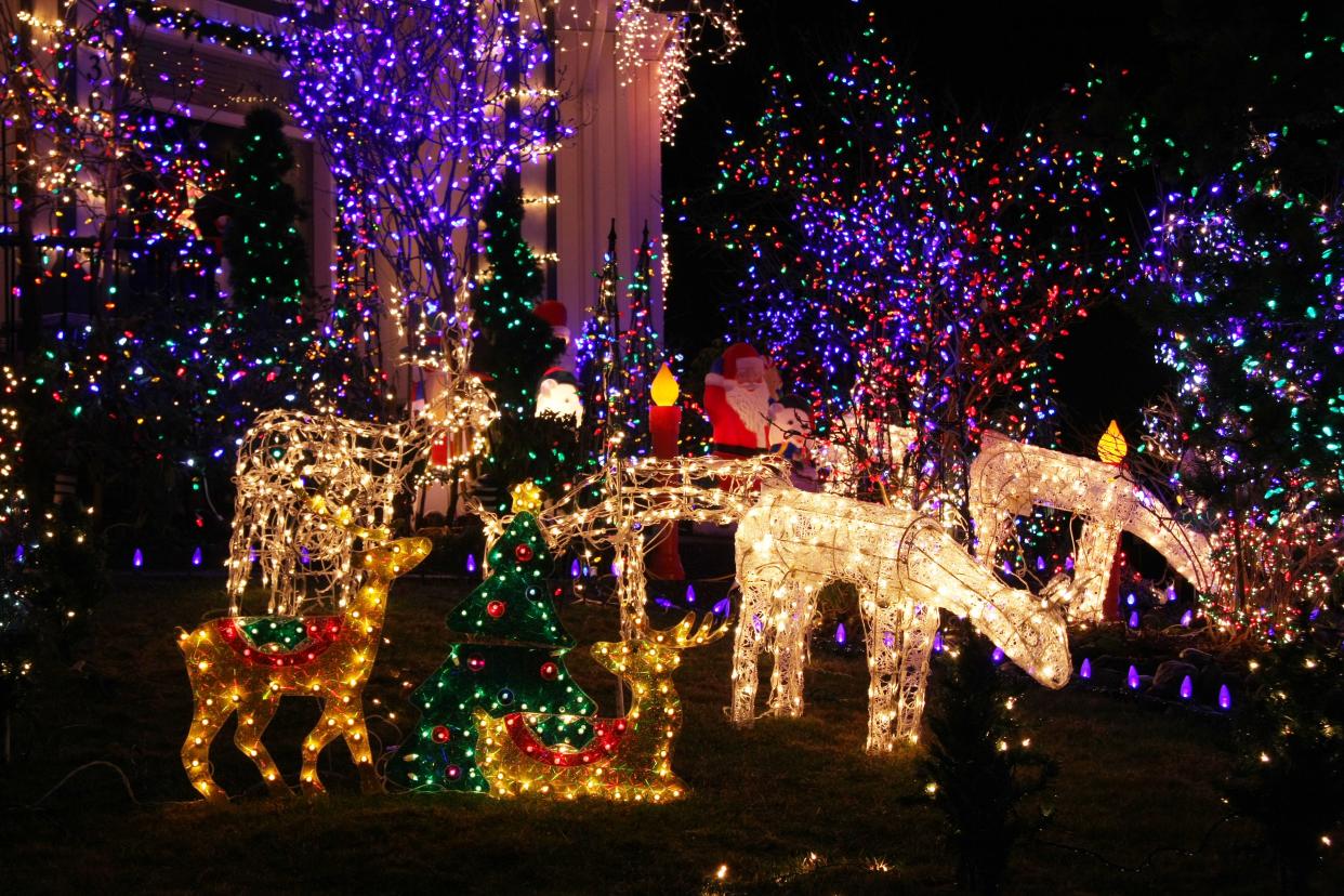 christmas light display