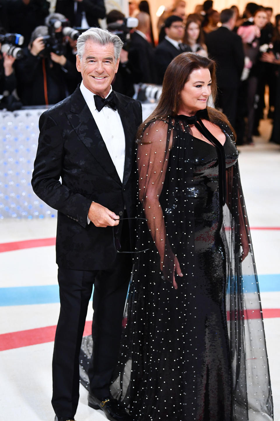 Pierce Brosnan and Wife Keely Shaye Smith Make Their Met Gala Debut in