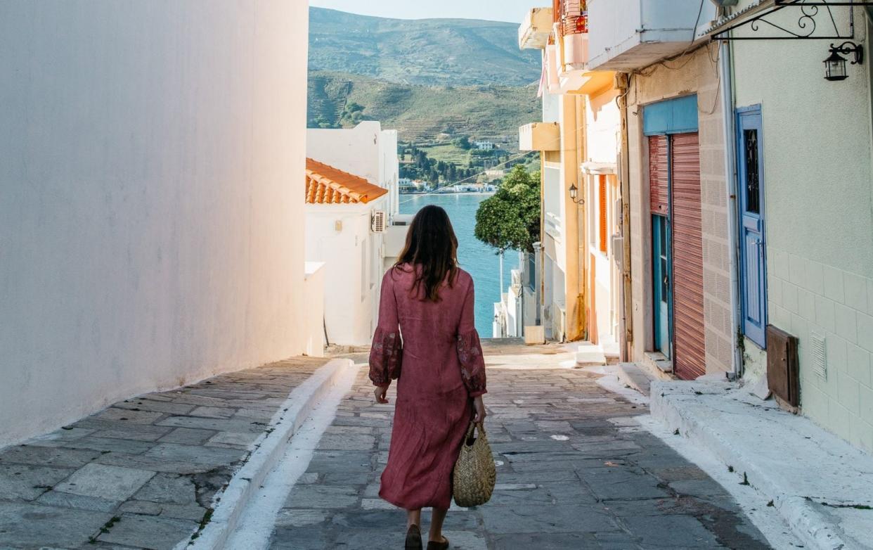 The charms of Andros are quiet and slow