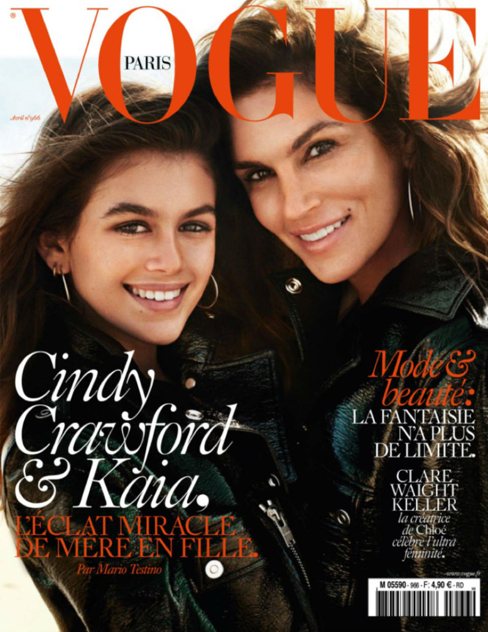 <p>Puede que ya no te acuerdes, pero madre e hija posaron juntas para Vogue Paris en abril de 2016. Y detrás de la cámara estaba Mario Testino. (Foto: Vogue). </p>