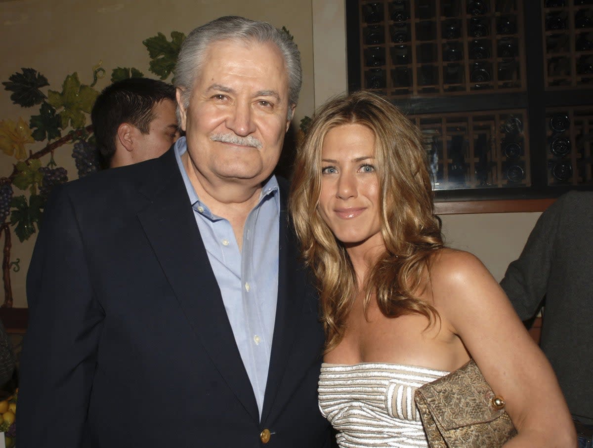 John and Jennifer Aniston (Getty Images)