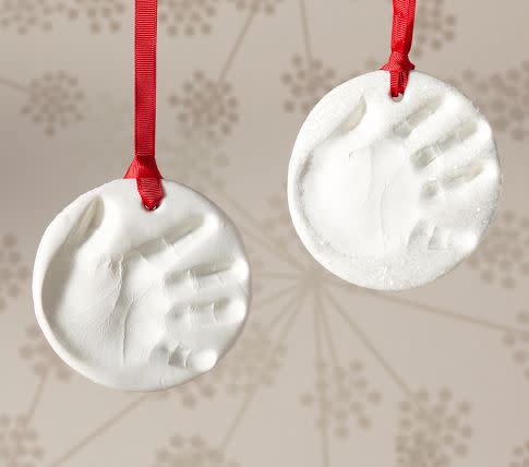 Baby Handprint Ornament