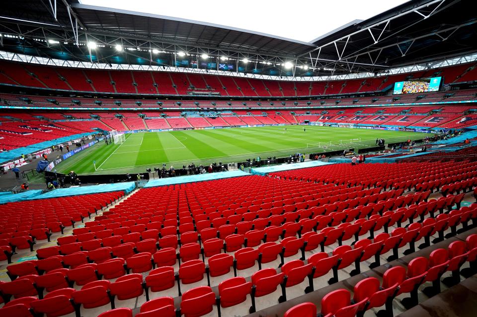 Wembley Stadium (PA Wire)