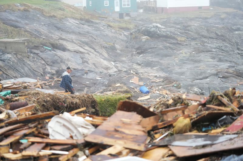 The aftermath of Hurricane Fiona in Newfoundland