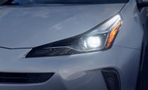 <p>Aside from some exterior badging, the outside of the AWD-e Prius looks the same as the standard models.</p>