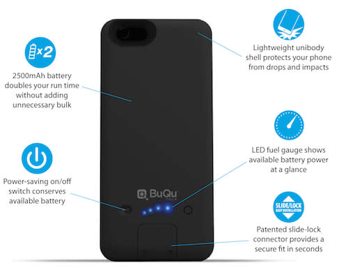 BuQu Tech PowerArmour battery case for iPhone 6