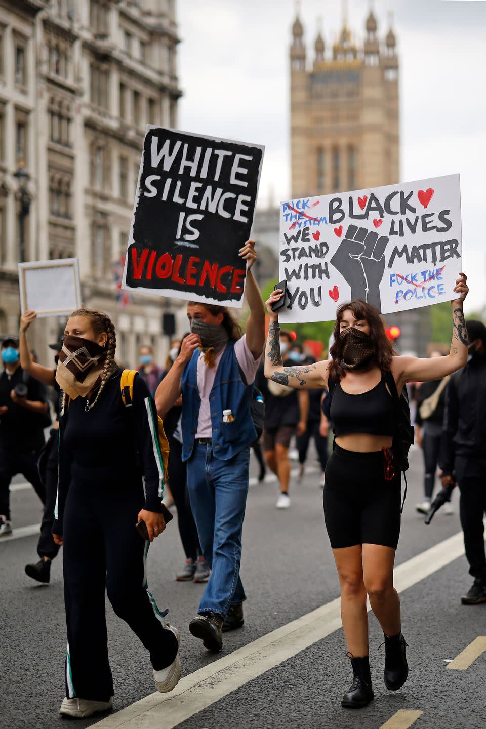 Black Lives Matter Protests In The UK