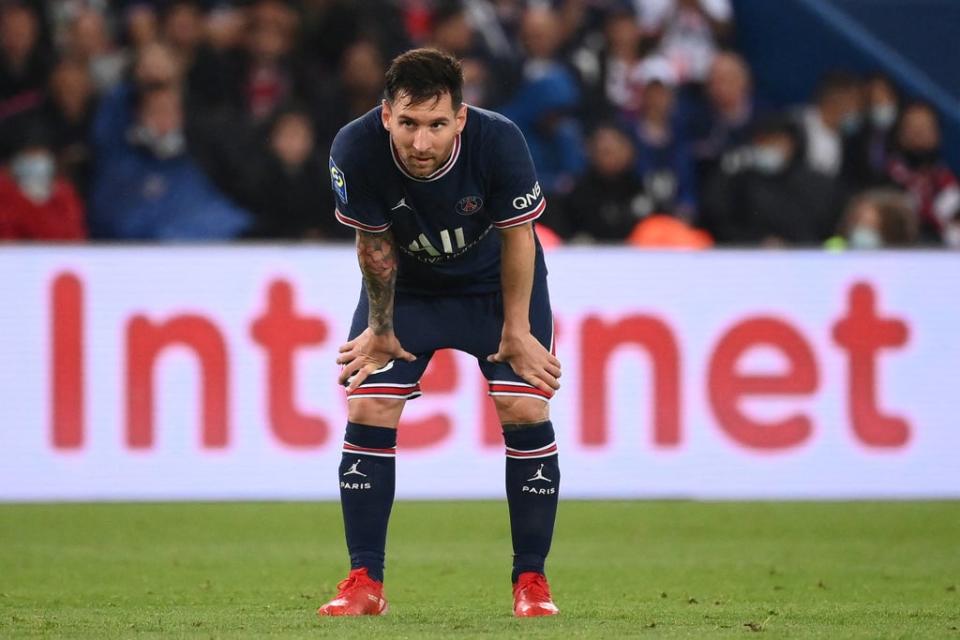 Lionel Messi has been ruled out of PSG’s trip to Metz  (AFP via Getty Images)