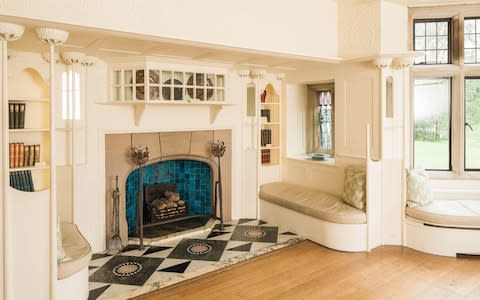 The modern-looking White Drawing Room is one of Blackwell House's highlights - Credit: STEVEN BARBER PHOTOGRAPHY LIMITED