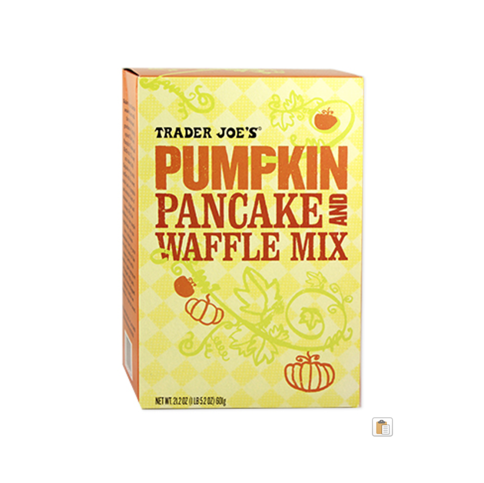 <p>Made with real pumpkin and seasonal spices, <strong>this Fall-forward mix makes fluffy pancakes and savory waffles.</strong> Great for an everyday breakfast treat or feeding a crowd.</p>