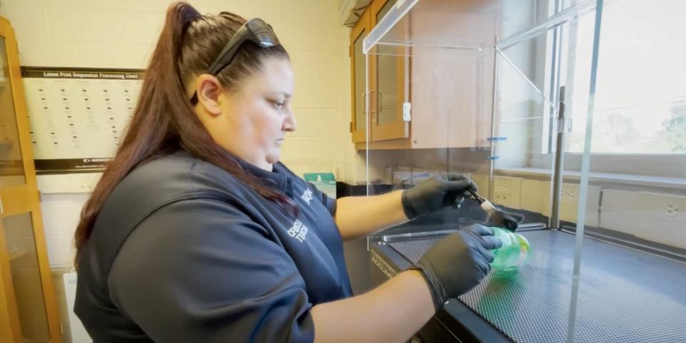 Kim Breeden, senior CSI (crime scene investigation) technician and first female program coordinator of the SABLE (Southeastern NC Air-Borne Law Enforcement) drone program, engages in a variety of community-involved volunteer initiatives.