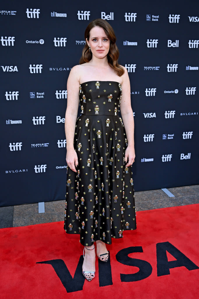 Claire Foy attends the “Women Talking” premiere during the 2022 Toronto International Film Festival at Princess of Wales Theatre on Sept. 13, 2022, in Toronto, Ontario. - Credit: Amanda Edwards/Getty Images