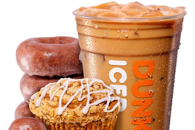 <p>Dunkin' Donuts</p> Dunkin' Pumpkin Food and Drink