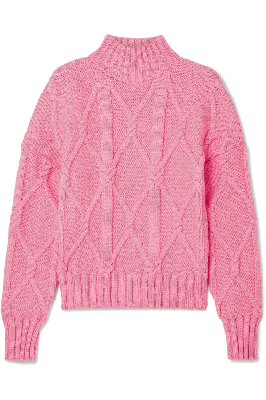 Tucker Cable-Knit Cotton-Blend Sweater