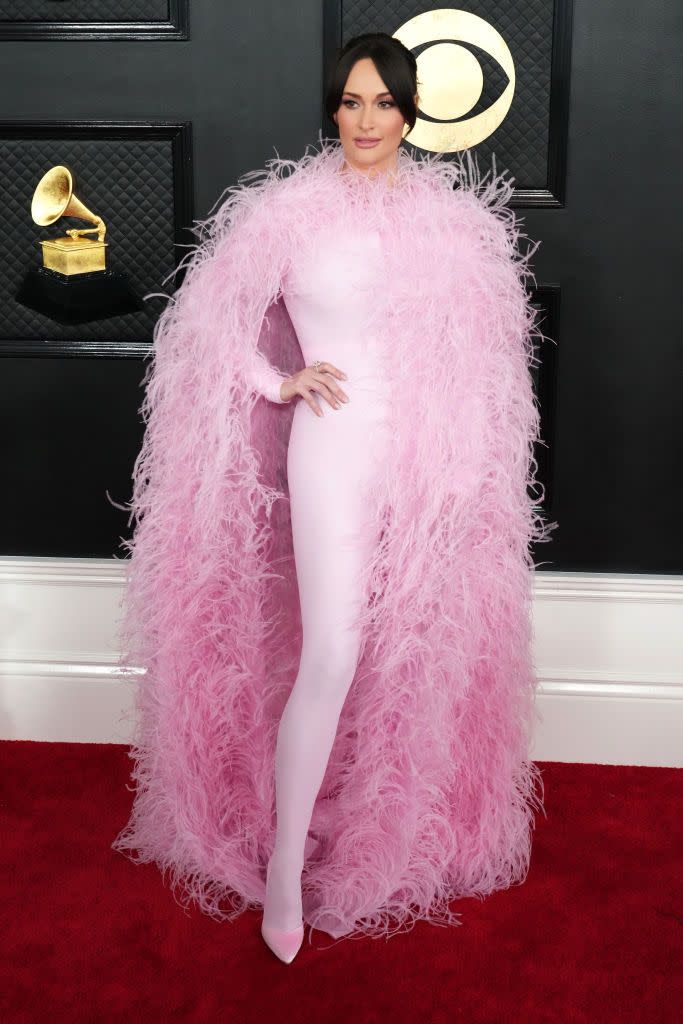 los angeles, california february 05 for editorial use only kacey musgraves attends the 65th grammy awards on february 05, 2023 in los angeles, california photo by jeff kravitzfilmmagic