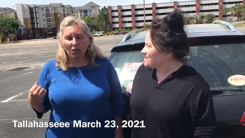 Despite Gov. DeSantis declaring Florida “open for business”, two panhandle  women were denied entrance to a House hearing on alimony rules