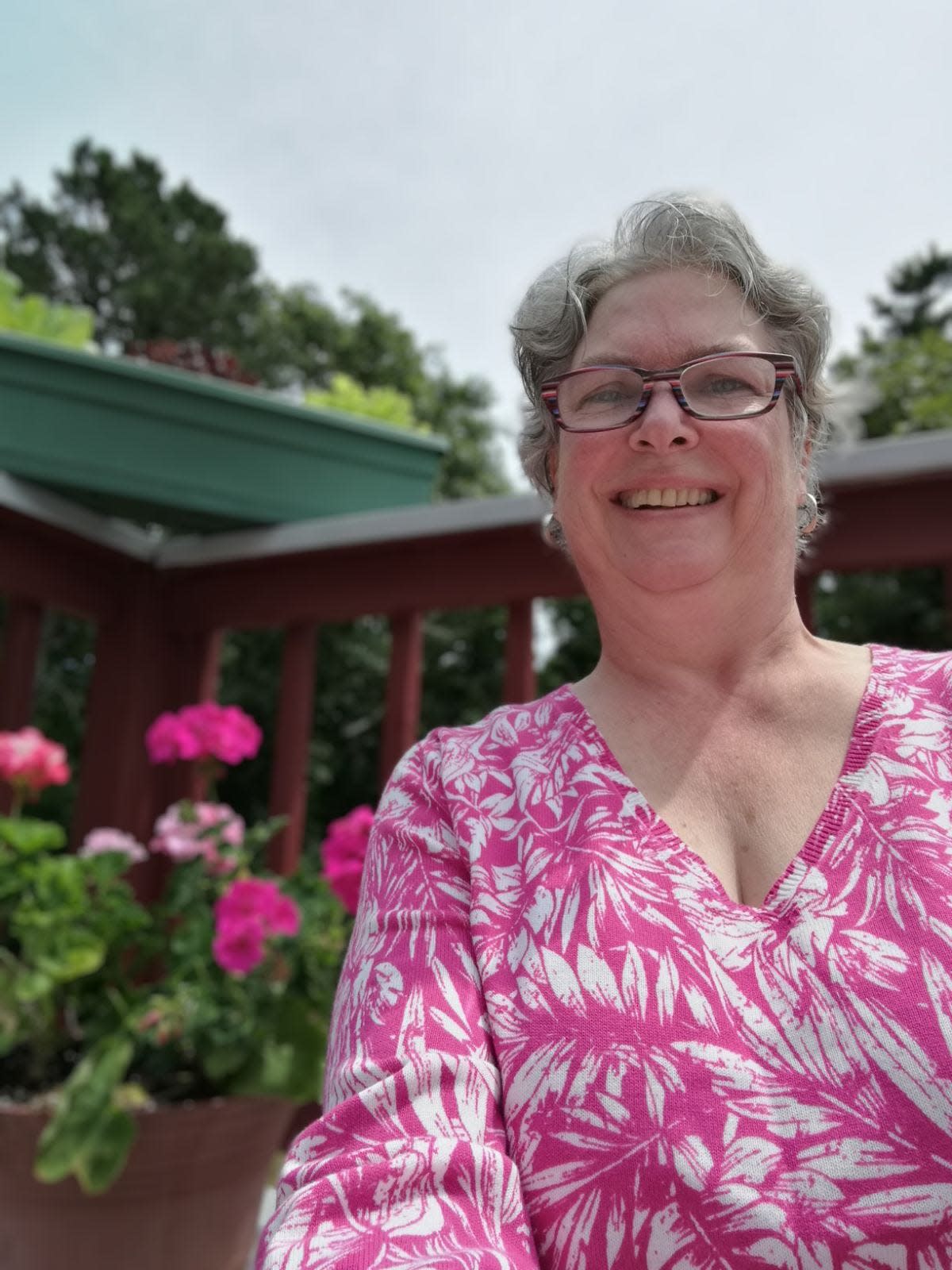 Ginny Dolan, author of "Cordial Perennial Flowers."