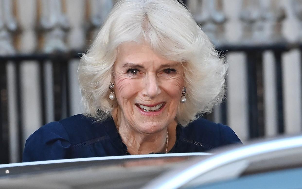 The Queen leaves the London Clinic after the King was admitted to the hospital