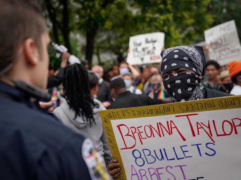 breonna taylor protests Louisville