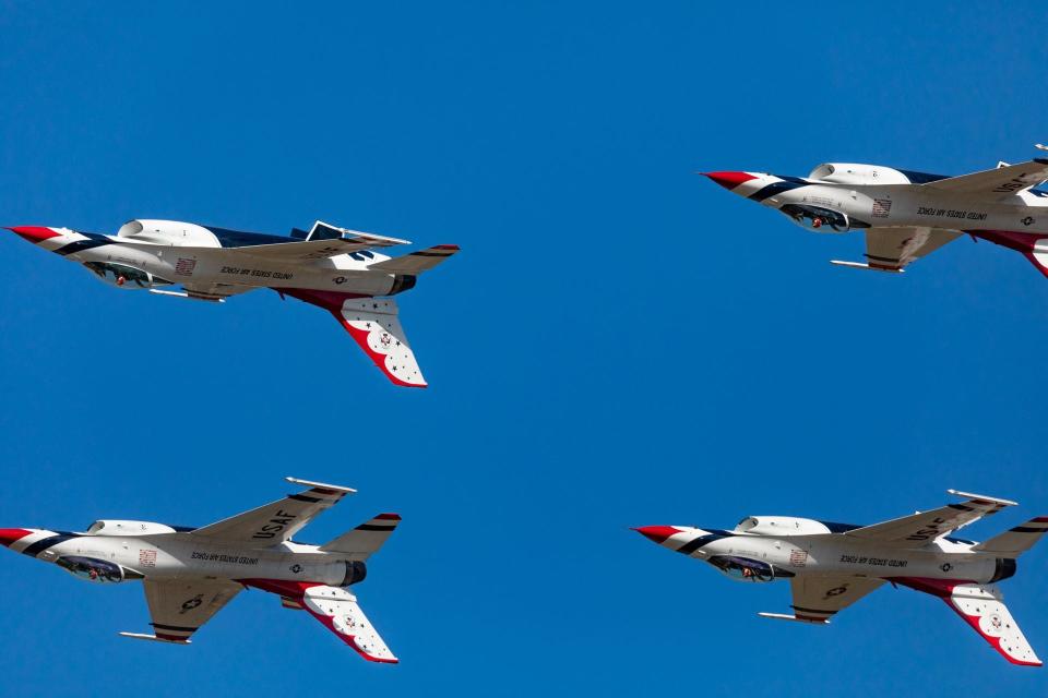 The 2023 Orlando Air Show at Orlando Sanford International Airport.