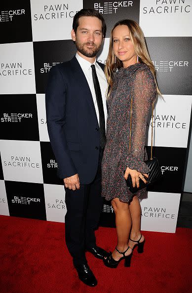 6) Tobey Maguire and  Jennifer Meyer