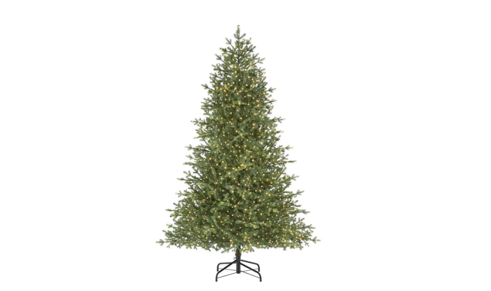 7.5 ft Elegant Grand Fir Christmas Tree with lights