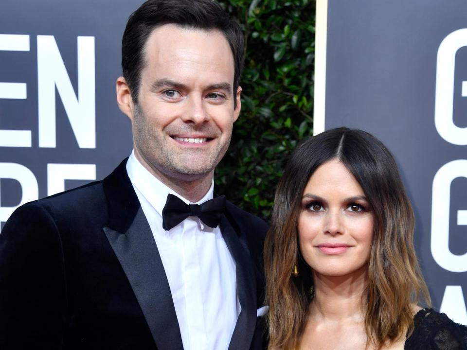 Bill Hader and Racheil Bilson together in January 2020 (Getty Images)