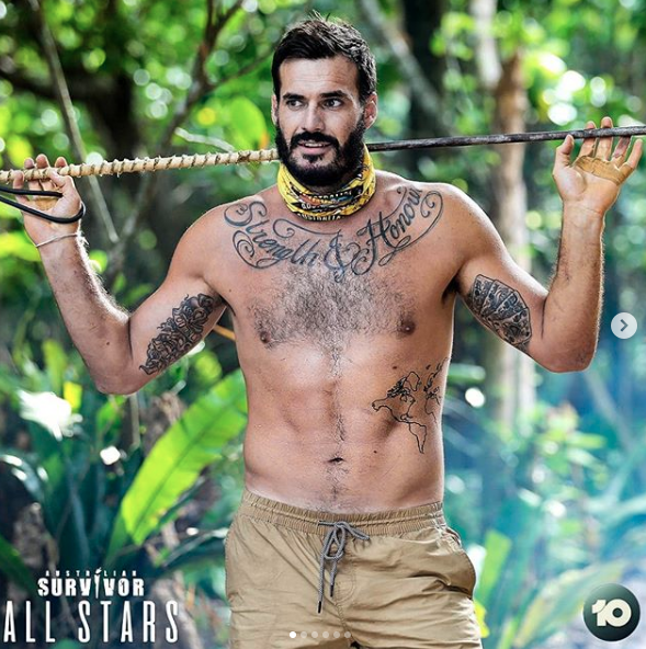 Die-hard fans know Locky from his two jungle appearances on Survivor. Photo: Channel 10