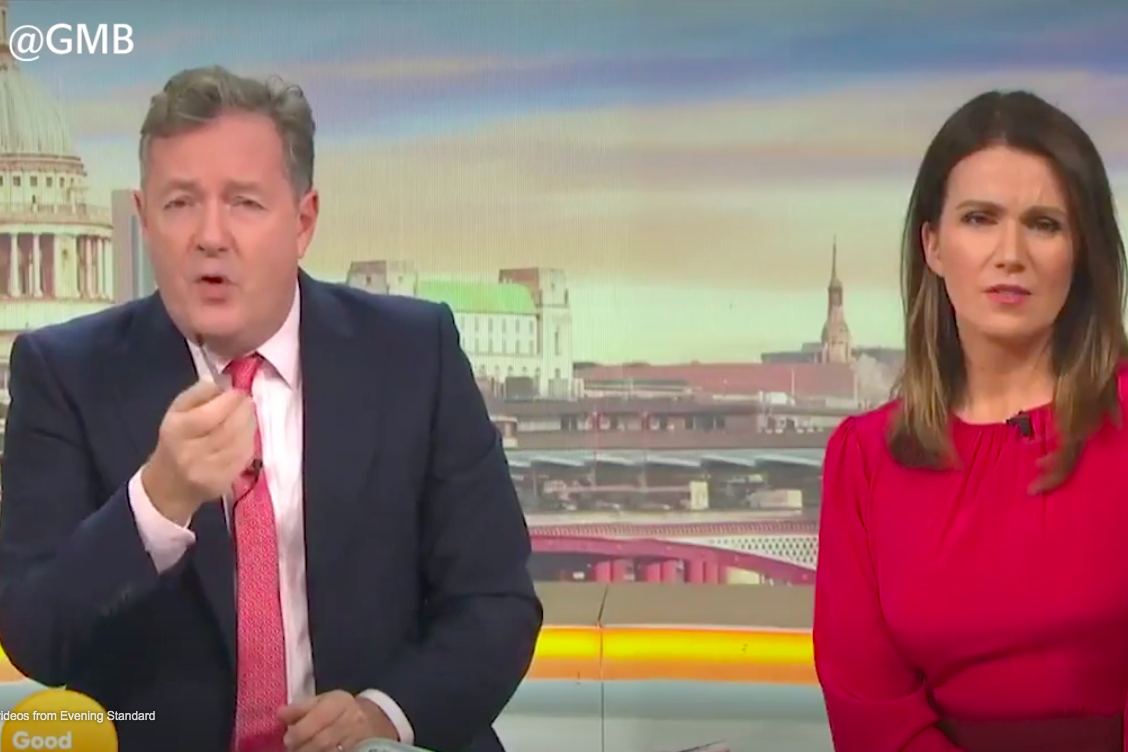 Piers Morgan blasted the Prime Minister: GMB