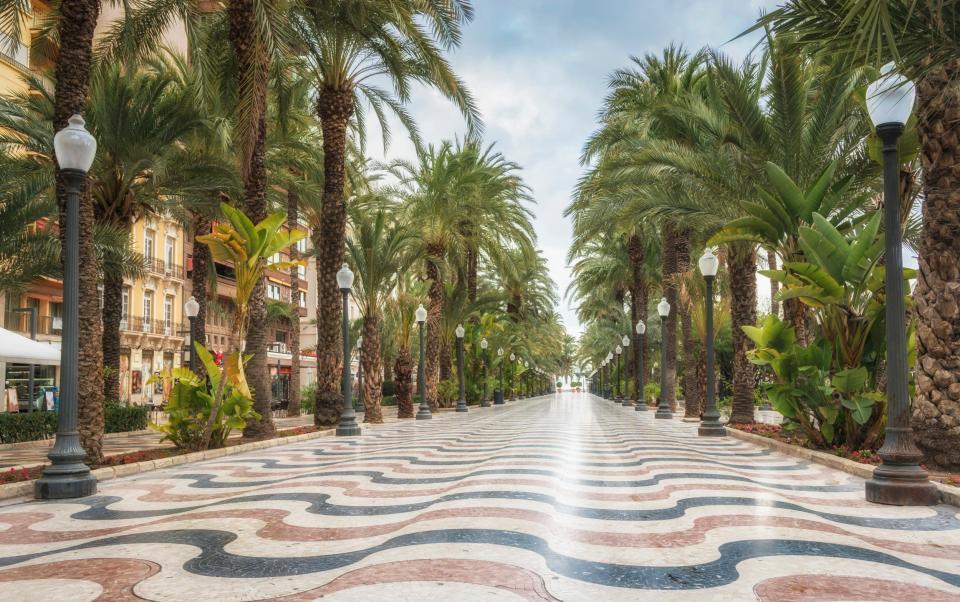 Promenade Alicante, Spain