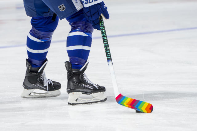 No Pride Night drama for Nashville Predators, as players wear jerseys