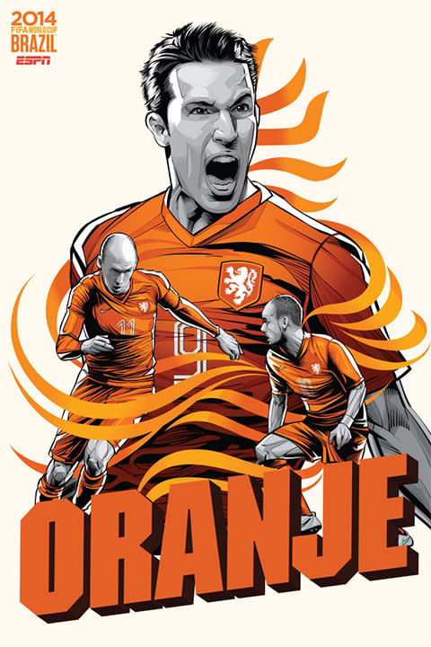 Netherlands poster (Cristiano Siqueira for ESPN)