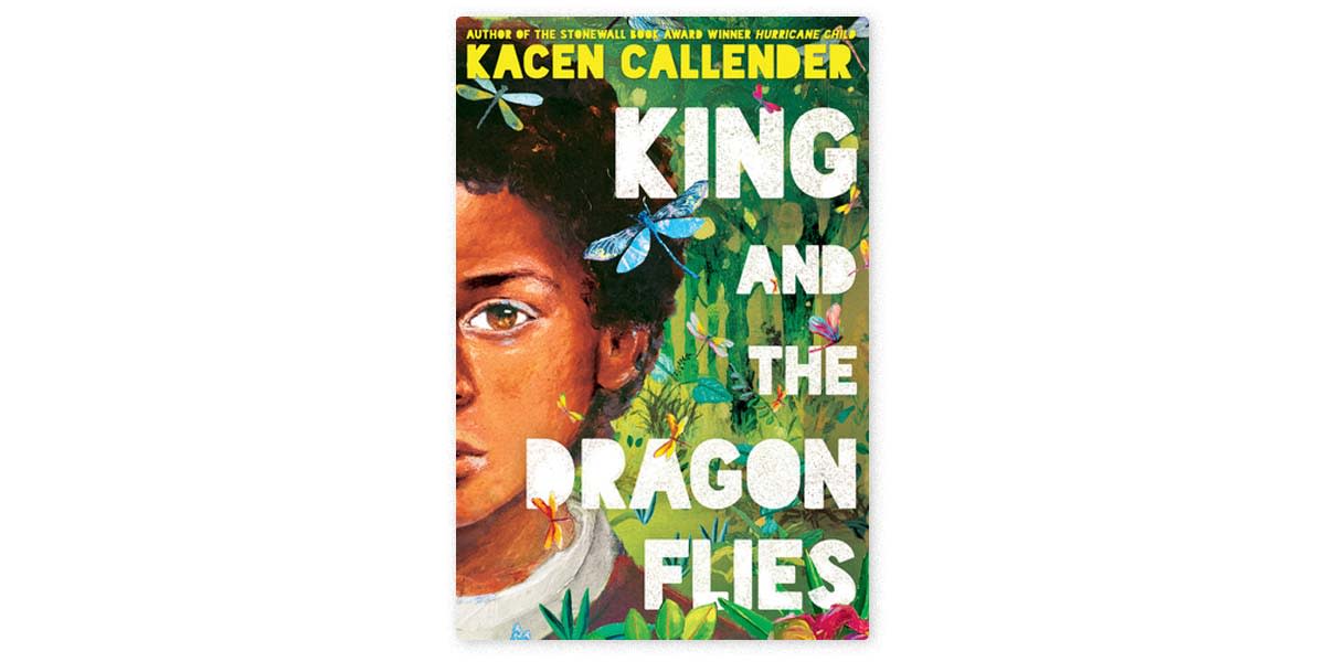 Image: book cover for King and the Dragonflies (Scholastic Press)