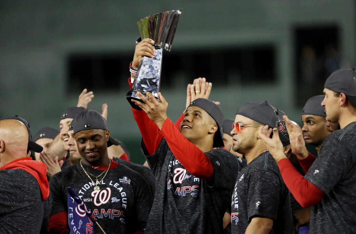 Shop Washington Nationals NLCS-winning gear here