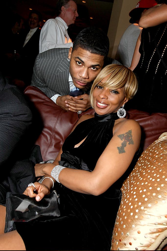 Nelly Blige Grmmy Prty