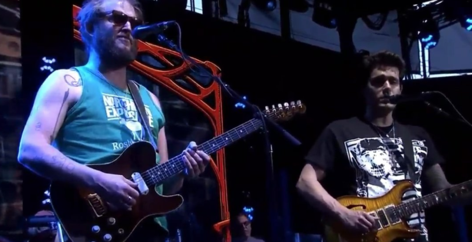 The Bon Iver frontman joined the surviving members of the Dead for "Black Muddy River", "Friend of the Devil", and "Bird Song".