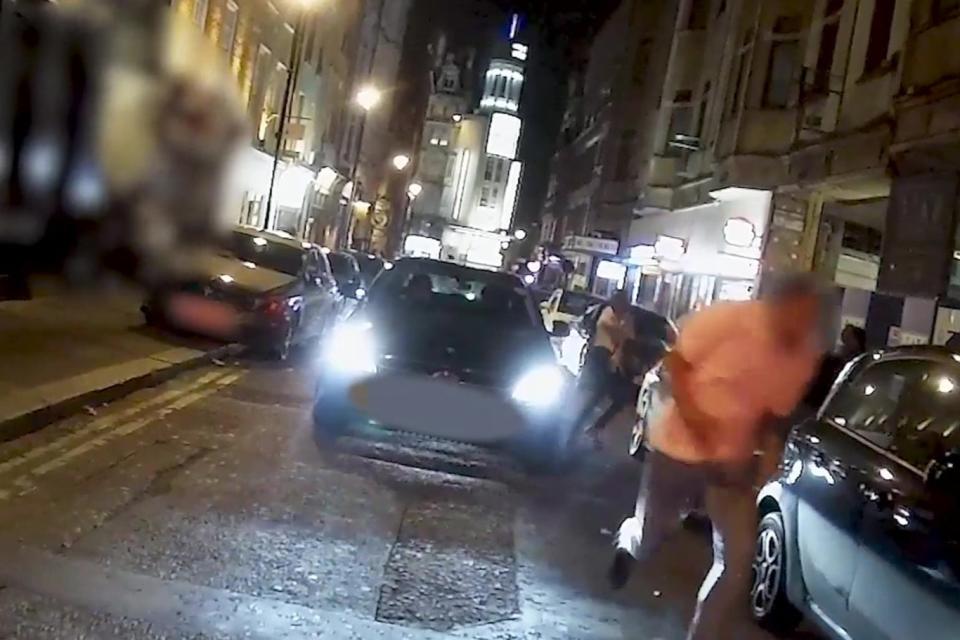  Moment gunman opens fire in front of horrified clubbers in the heart of the West End (Metropolitan Police)