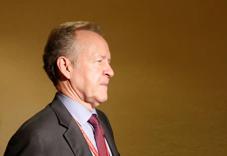 Canada's NAFTA negotiator Steve Verheul is pictured during a break in the fifth round of NAFTA talks involving the United States, Mexico and Canada, in Mexico City, Mexico, November 21, 2017. REUTERS/Ginnette Riquelme