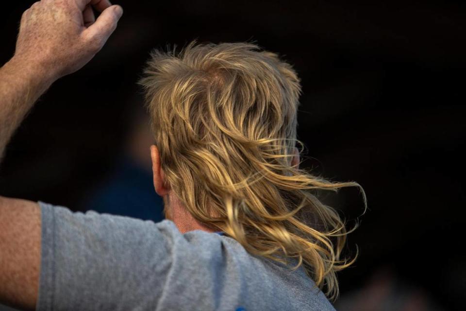 Twenty-six people, among three different age groups, competed in the mullet competition during the 2021 Mt. Sterling Court Day Festival on Saturday.