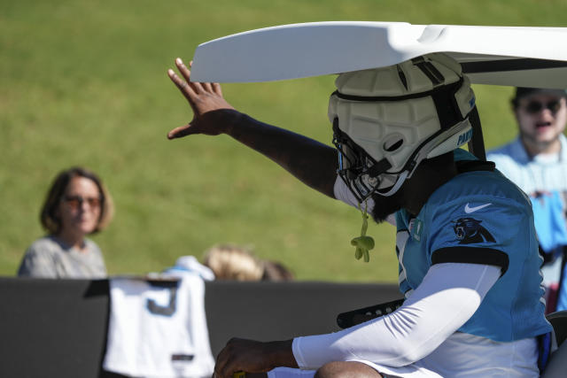 Panthers' Brian Burns returns to practice, but status for Week 1