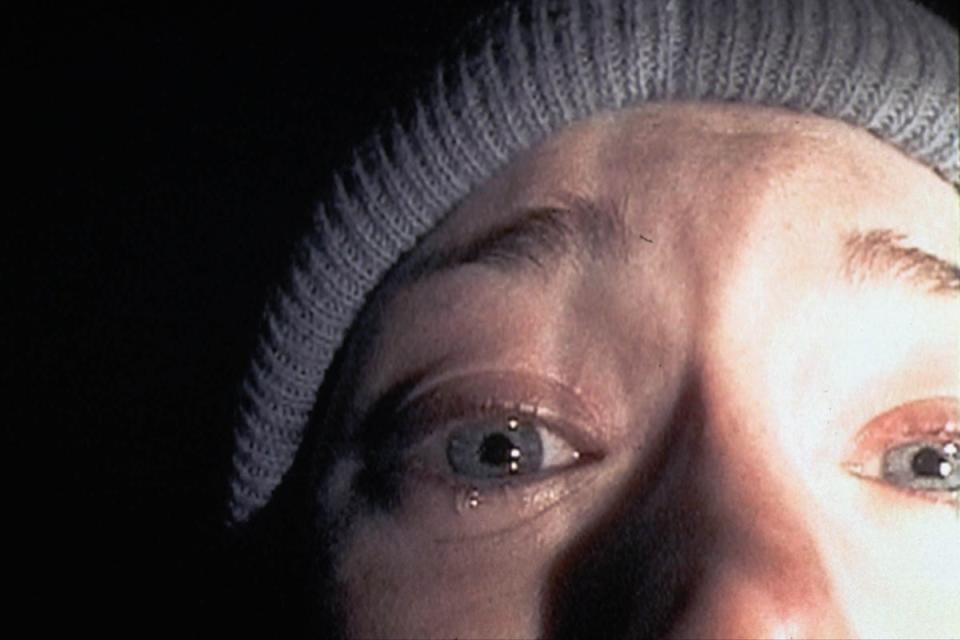 Rei Hance (formerly known as Heather Donahue) in ‘The Blair Witch Project’ (Getty Images)