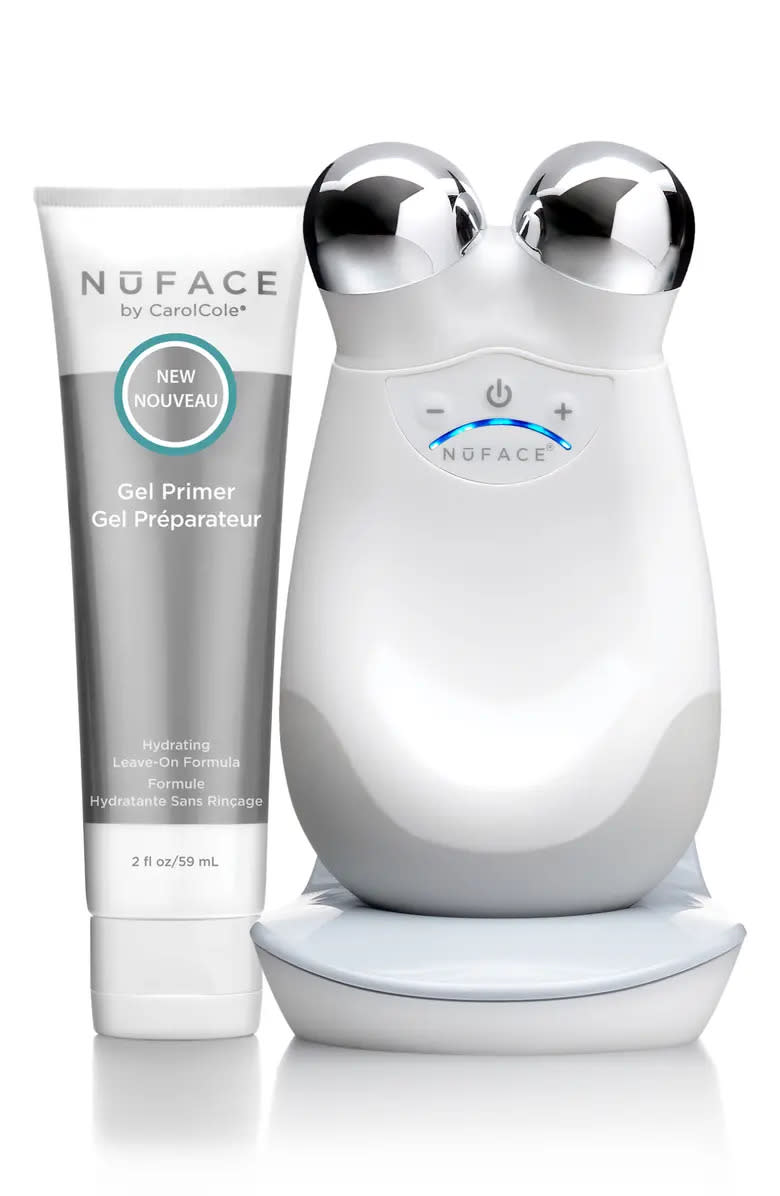 NuFace Trinity Facial Toning Device. Image via Nordstrom.