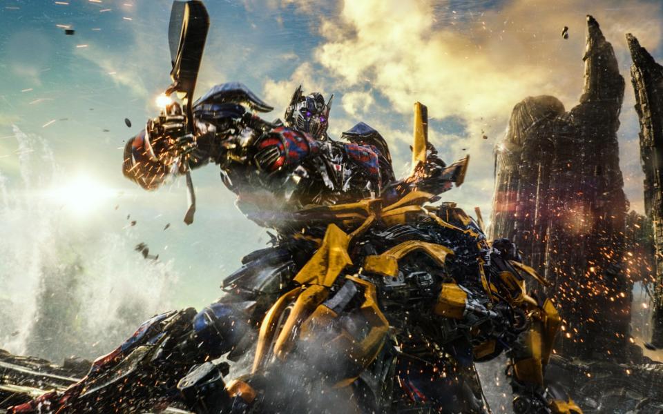 Optimus Prime and Bumblebee, the stars of Transformers: the Last Knight - Paramount Pictures