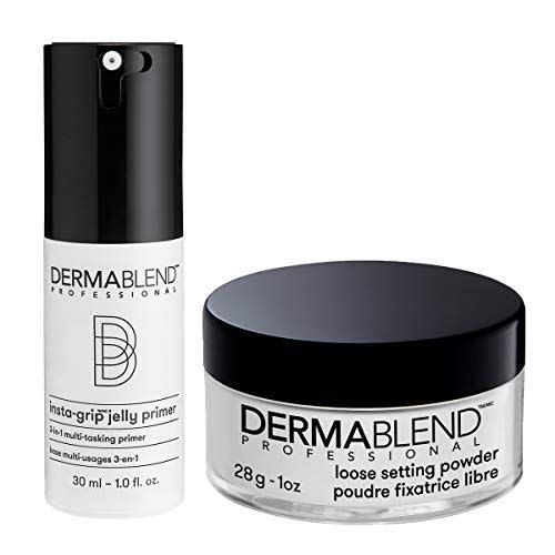 <p><strong>Dermablend</strong></p><p>amazon.com</p><p><strong>$62.00</strong></p><p><a href="https://www.amazon.com/dp/B08W72YKH9?tag=syn-yahoo-20&ascsubtag=%5Bartid%7C10049.g.38007416%5Bsrc%7Cyahoo-us" rel="nofollow noopener" target="_blank" data-ylk="slk:Shop Now;elm:context_link;itc:0;sec:content-canvas" class="link ">Shop Now</a></p><p>When to Shop: <strong>NOW </strong></p><p>In the summer, dewy is cute and fresh. In the winter, it can come across as oily. So dab on some of this setting powder to keep that shine away and leave your makeup lasting through every party you’ve been forced to attend.</p>