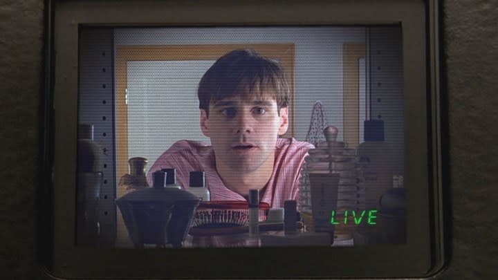 Jim Carrey in "The Truman Show."