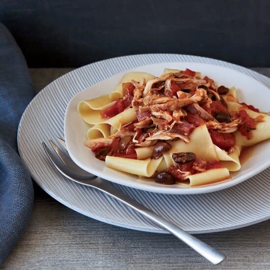 Rabbit Ragout with Soppressata and Pappardelle